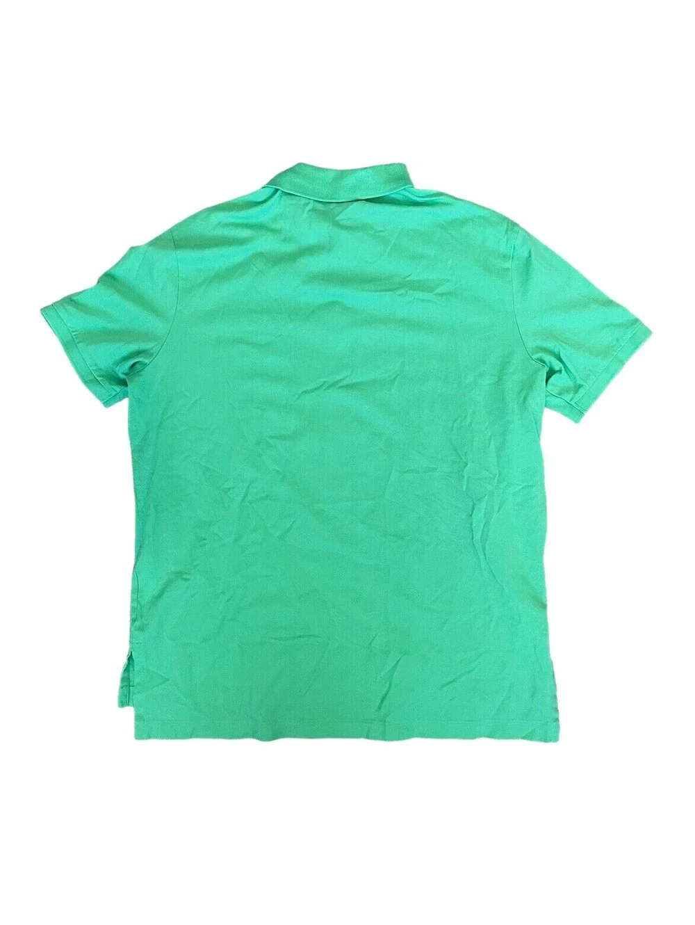 Polo Ralph Lauren Men’s Green Stretch Mesh Short Sleeve Shirt Pony Size Large